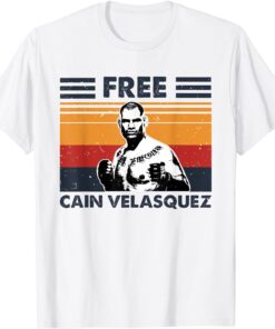 Free Cain-Velasquez Retro Vintage Premium Tee Shirt