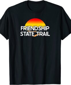 Friendship State Trail USA Rail Trail Biking Tee Shirt