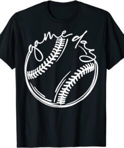 Game Day Baseball Baseball Life, Softball Life for Mom T-Shirt