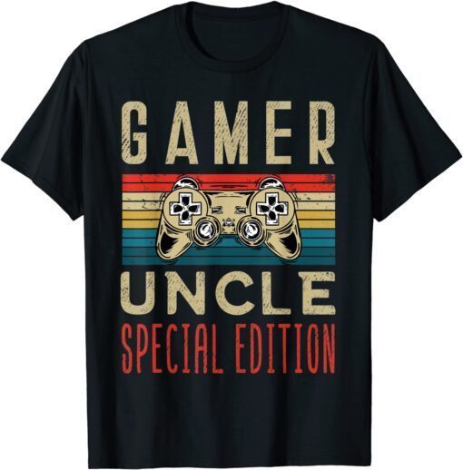 Gamer Uncle Special Edition Gaming Tee Shirt