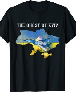 Ghost of Kyiv Support Ukraine I Stand With Ukraine Lover Peace Ukraine T-Shirt