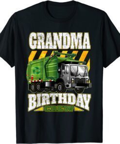 Grandma Birthday Crew - Garbage Trucks Tee Shirt