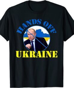 Hand Off Ukraine Stop War Ukraine Peace Ukraine T-Shirt