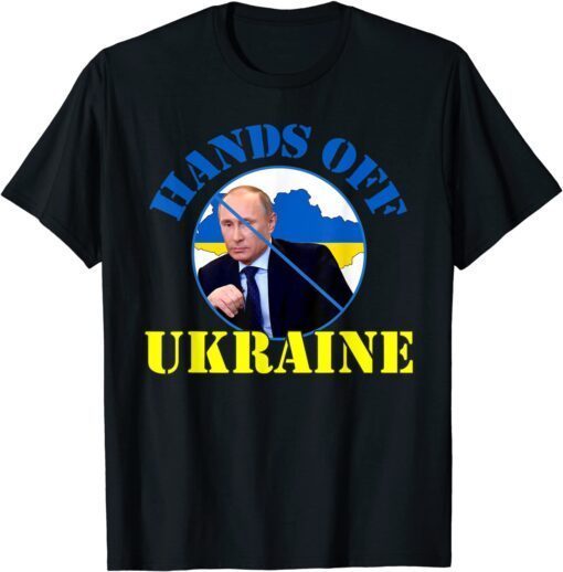 Hand Off Ukraine Stop War Ukraine Peace Ukraine T-Shirt