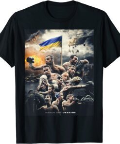 Hands Of Ukraine Boxing Ukrainian Support Ukraine T-Shirt