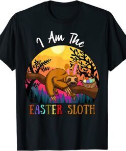 Happy Easter Day, Vintage I Am The Easter Sloth Tee T-Shirt