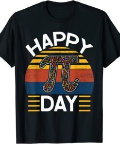 Happy Pi Day Mathematic Math Teacher Pi 3.14 Vintage Tee Shirt
