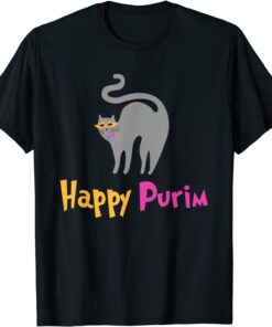 Happy Purim Cool Jewish Day Quote Happy Purim custome Tee Shirt