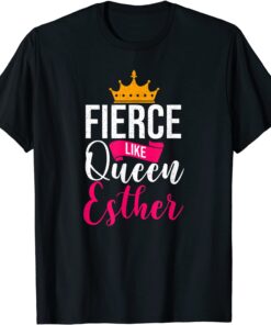 Happy Purim Costume Idea Queen Esther Hebrew Jewish Holiday Tee Shirt