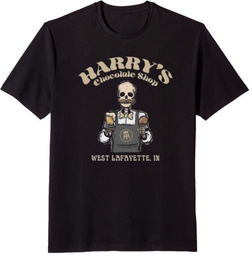 Harry's Chocolate shop West Lafayette Tee Shirt