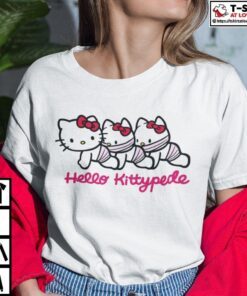 Hello Kittypede The Human Centipede Tee Shirt