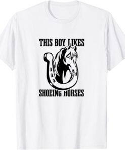 Horse Hooves Forging Hooves Farrier Tee Shirt
