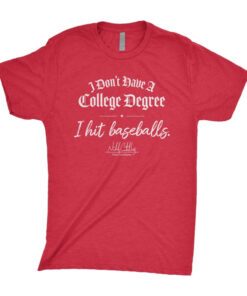 I Hit Baseballs Tee Shirt