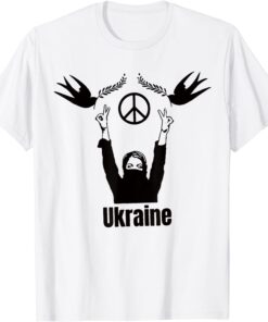 I Stand With Ukraine, Anti War, Ukranian Support Save Ukraine T-Shirt