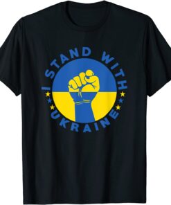 I Stand With Ukraine Support The Ukraine Love Ukraine Shirt