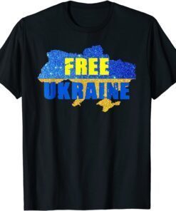 I Stand With Ukraine Ukrainian Flag Supporting Ukraine Peace Ukraine Shirt
