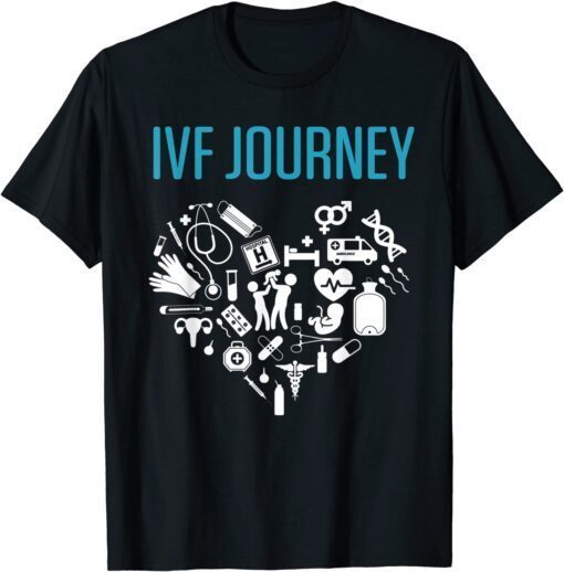 IVF Warrior Dad Mom Transfer Day Infertility T-Shirt