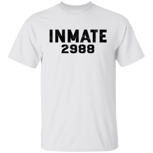 Inmate 2988 Tee Shirt