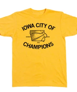 Iowa City Of Champions Tee Shirt