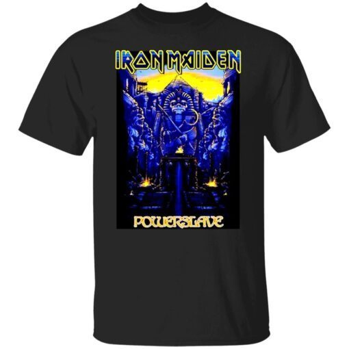 Iron Maiden Dark Ink Powerslaves New Tee Shirt