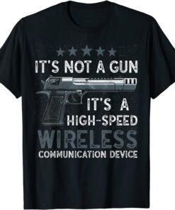 Its Not A Gun Meme Funny Its Not A Gun Communication Tee Shirt