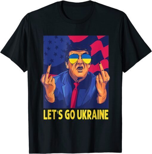 Let's Go Ukraine, I Stand With Ukraine Peace Ukraine T-Shirt