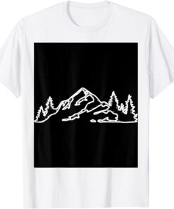 Mountain panorama Tee Shirt