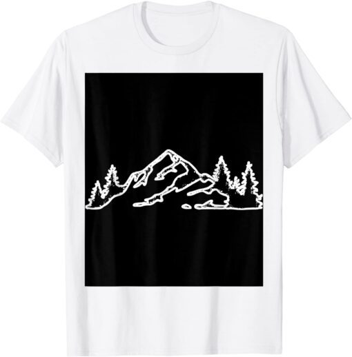 Mountain panorama Tee Shirt