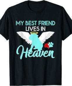 My Best Friend Lives In Heaven - Puppy Dog - Puppies owners Classic Shirt