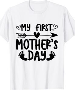 My First Mother's Day Pregnancy Announcement Pregnant Tee Shirt
