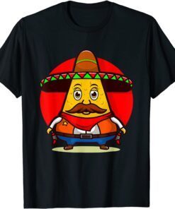 Nachos Cowboy Mexico Cinco de Mayo Nachos Cowboy Sombrero Tee Shirt