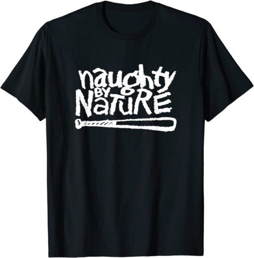 Naughty By Nature – White Classic Logo Tee Shirt