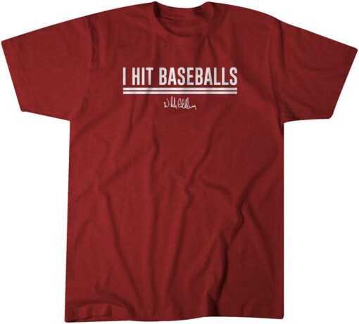 Nick Castellanos I Hit Baseballs Tee Shirt