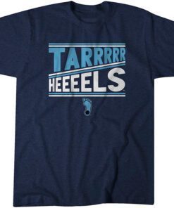 North Carolina Basketball Tar Heels Chant Tee Shirt