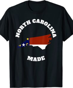 North Carolina Made State Flag Made in North Carolina Tee Shirt