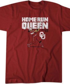 Oklahoma Softball Jocelyn Alo Home Run Queen Tee Shirt