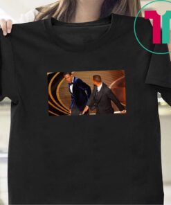 Oscars Will Smith smacks Chris Rock Tee Shirt