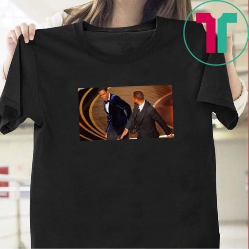 Oscars Will Smith smacks Chris Rock Tee Shirt