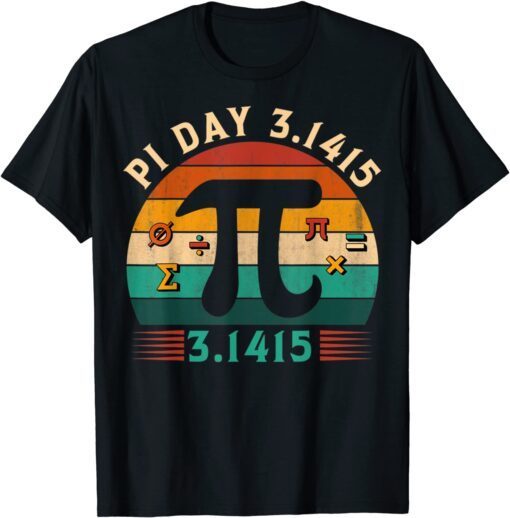 PI Day 2022 Math Lover Mathematics Vintage Tee Shirt