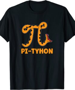 Pi Thon Funny Pi Day Ball Python Math Snake Lover Tee Shirt