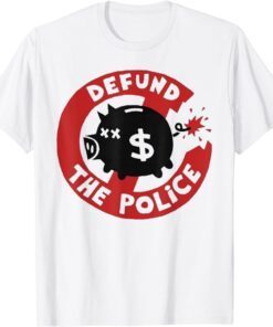 Pig Defund The Police Save America Tee Shirt