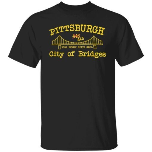 Pittsburgh city of bridges Tee shirt