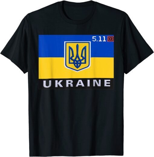 President Zelensky 5.11 Ukraine Flag Peace Ukraine Shirt