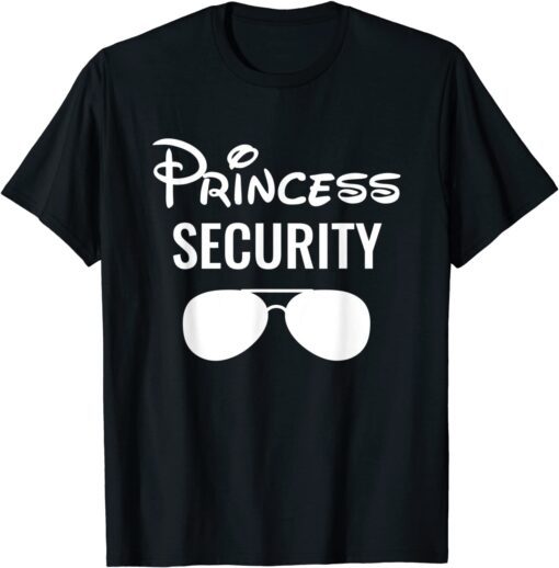 Princess Security Team Big Brother Announcement Birthday Tee Shirt