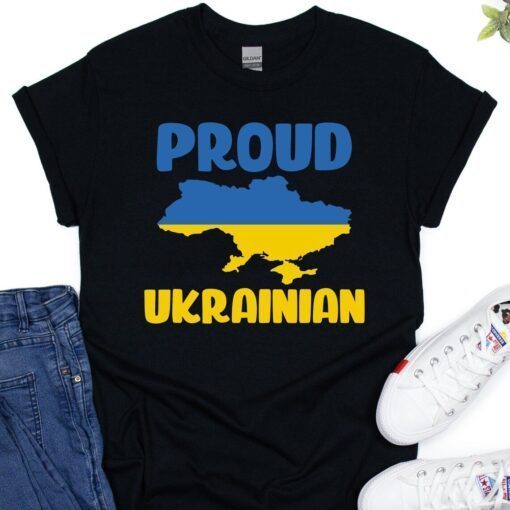 Proud Ukrainian I Stand With Ukraine Peace Ukraine shirt