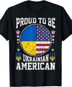 Proud to be Ukrainian American T-Shirt