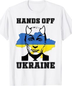 Putin Hands Off Ukraine I Stand With Ukraine Ukrainian Peace Love Ukraine T-Shirt