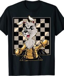 Rabbit Chessboard Chess Tee Shirt