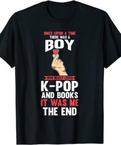 Reading Books K-pop Tee Shirt