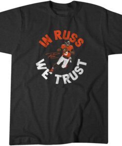 Russell Wilson In Russ We Trust Tee Shirt